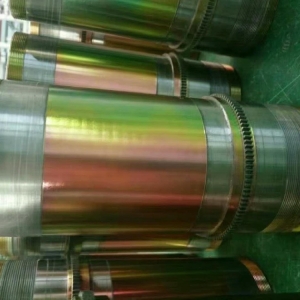 局部镀彩锌镀层