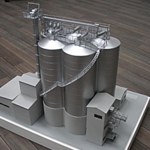 饲料厂的等比例模型