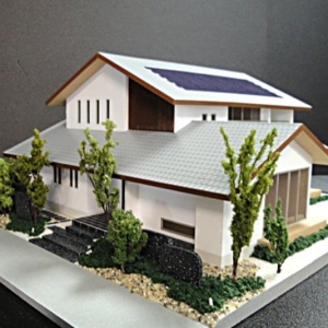 可拆卸带内部结构别墅房屋模型