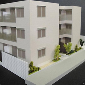 公寓建筑模型