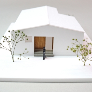 简约艺术建筑模型