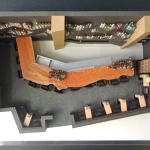 微型酒吧立体模型