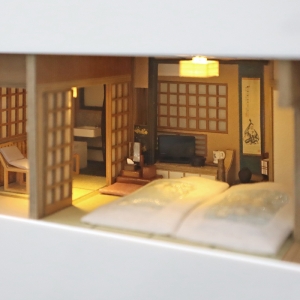 微型主题旅馆立体模型