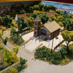 北欧场景立体模型