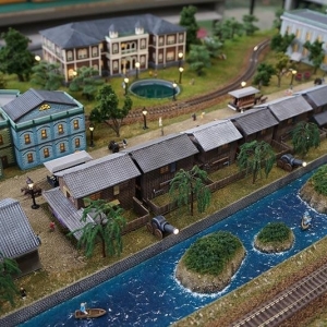 和风主题立体模型