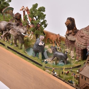 动物乐园立体模型