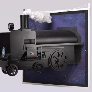 一组破墙立体模型挂件