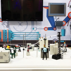 自动化生产线模型